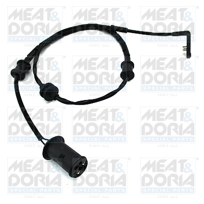 Warning Contact, brake pad wear
